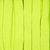 Плоский шнур Cord L, желтый неон, 110 см