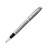 Ручка-роллер Parker IM Stainless Steel CT, стержень: F, цвет чернил: black, в подарочной упаковке