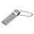 USB 2.0-флешка на 512 Мбайт с мини чипом, компактный дизайн, боковое отверстие для цепочки