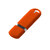 USB-флешка на 16 ГБ 3.0 USB, с покрытием soft-touch, оранжевый