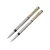 Набор Pierre Cardin PEN&PEN: ручка шариковая + роллер. Цвет - серебристый. Упаковка Е.