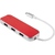 Хаб USB Rombica Type-C Chronos Red