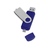 USB/micro USB-флешка 2.0 на 16 Гб «Квебек OTG», синий