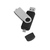 USB/micro USB-флешка 2.0 на 16 Гб «Квебек OTG», черный