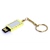 USB-флешка на 8 Гб в виде "Кулона" с кристаллами, мини чип, золотой