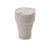 Силиконовый складной стакан "GoCup", бежевый
