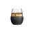 Тумблер для вина WINE KUZIE, черный (P)