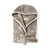 Банный халат VINGA Louis из rPET GRS, S-M, унисекс, 350 г/м²