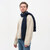 Шарф Форгес (Forges) вязаный, синий