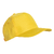 Бейсболка STAN 5 клиньев полиэстер 150, 10P, Жёлтый,  (12/1)  (56-58/ONE SIZE)