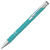 Ручка шариковая Legend Soft Touch, бирюзовая 7709