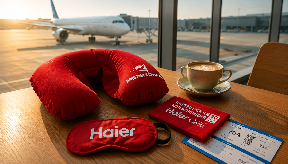 Тревел-набор для Haier. Партнерская конференция в Сочи